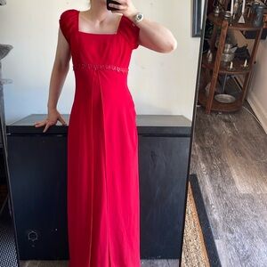 Jody California Long Red Dress / Gown